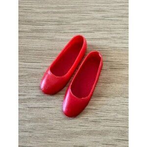 Vintage 1960’s Skipper Doll Flats Shoes Skipper Shoes Japan Mattel Skipper Red